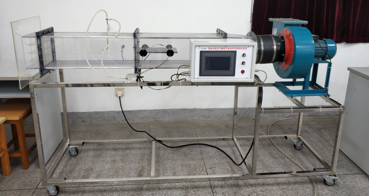 强迫对流空气横掠平板放热系数测试装置(图1) 强迫对流空气横掠平板放热系数测试装置(图1)