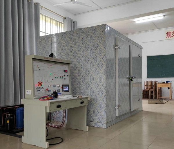 小型冷库制冷系统综合实训考核装置(图1) 小型冷库制冷系统综合实训考核装置(图1)