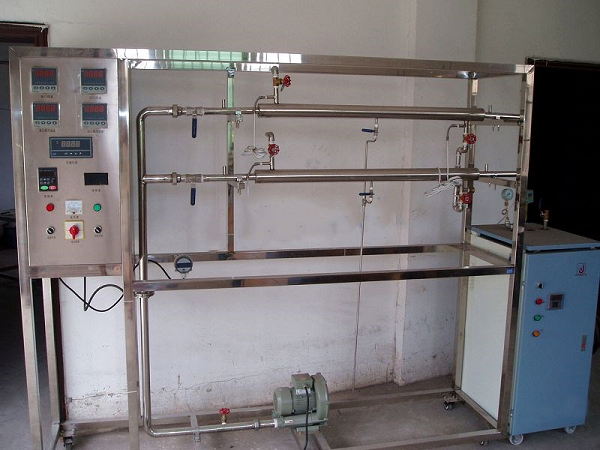 套管换热实验装置流动形态观测(图1)