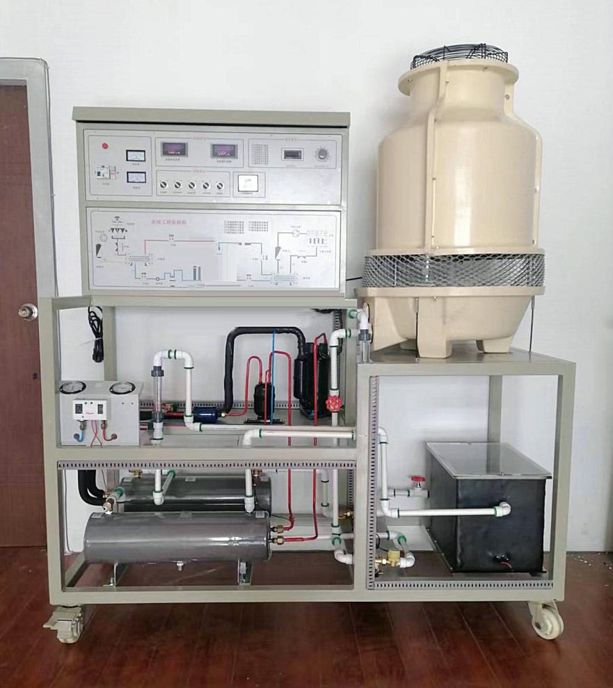 制冷压缩机性能测试实训装置(图1) 制冷压缩机性能测试实训装置(图1)