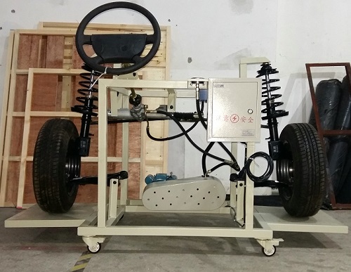 汽车动力转向及前悬架系统实验台(图1) 汽车动力转向及前悬架系统实验台(图1)