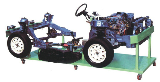 汽车整车构造与传动实验台(图1) 汽车整车构造与传动实验台(图1)