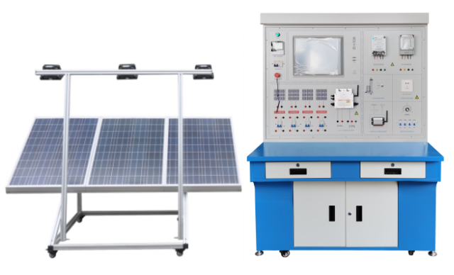 太阳能光伏并网发电教学实验装置(图1)