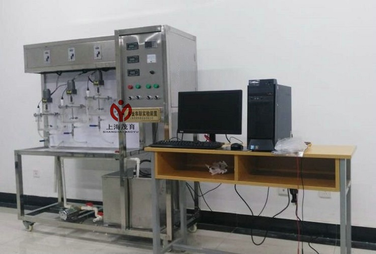 计算机控制多釜串联返混性能测定实验装置(图1)