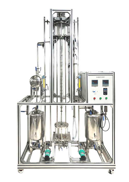振动筛板萃取实验台(图1) 振动筛板萃取实验台(图1)