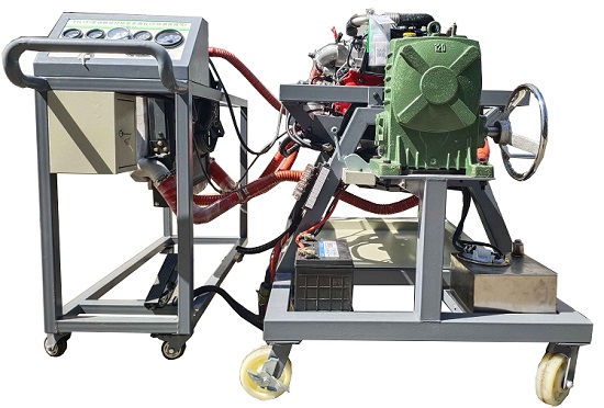 康明斯柴油发动机拆装运行及检测实验平台(图1) 康明斯柴油发动机拆装运行及检测实验平台(图1)