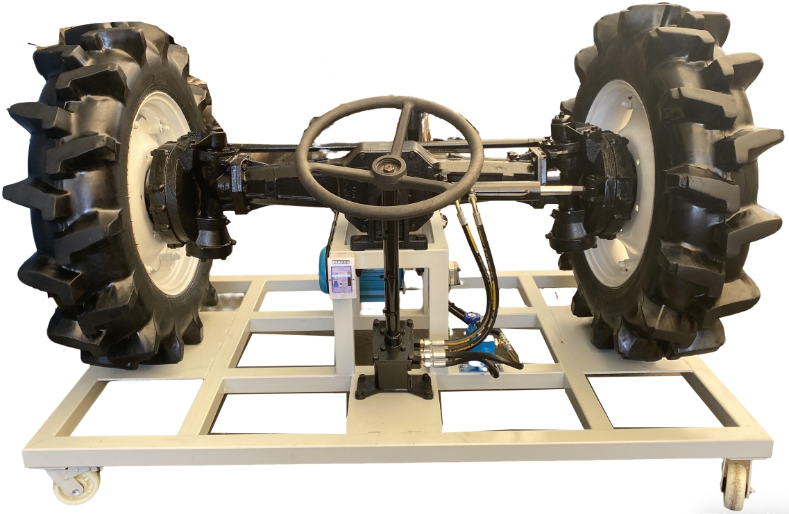 东风654拖拉机(全液压)转向助力系统实训台(图1) 东风654拖拉机(全液压)转向助力系统实训台(图1)