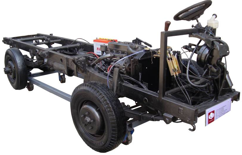 五十铃轻卡汽车底盘实训台(图1) 五十铃轻卡汽车底盘实训台(图1)