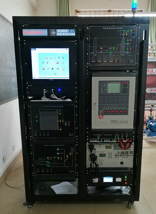 火灾报警及联动系统实训平台交付使用(图2) 火灾报警及联动系统实训平台交付使用(图2)