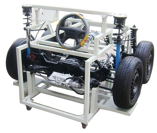 四轮转向系统实训台(图1) 四轮转向系统实训台(图1)