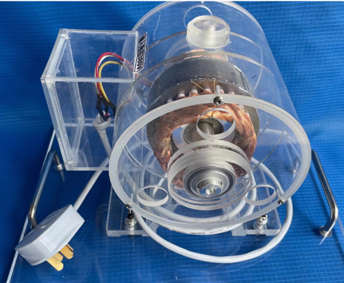透明电动机模型项目(图1) 透明电动机模型项目(图1)