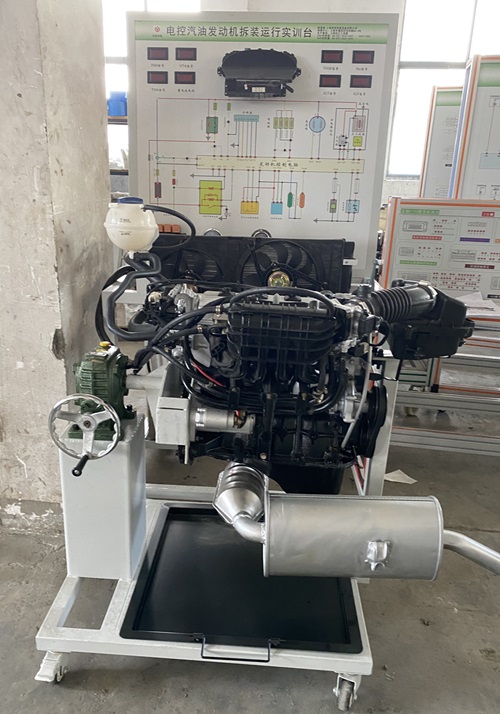 汽车发动机拆装运行实训台项目(图2) 汽车发动机拆装运行实训台项目(图2)