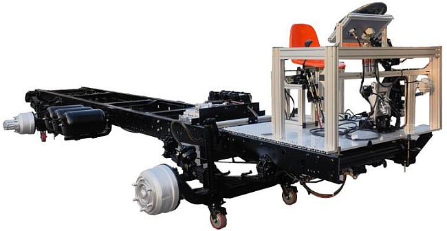 东风天锦EO1120GA底盘系统与转向制动驱动台架(图1) 东风天锦EO1120GA底盘系统与转向制动.png