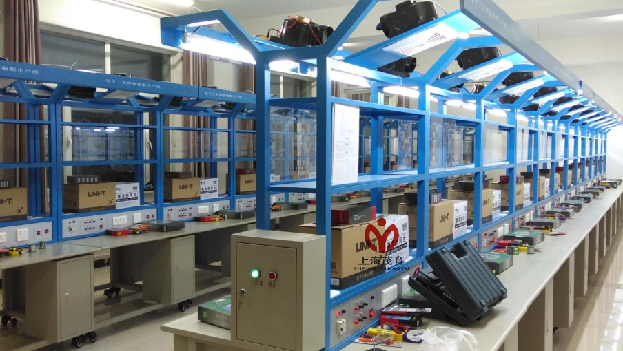 电子装配工艺实训台(两面四组型)(图1) MY-116D电子焊接装配工艺实训台2.png