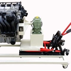 液压升降式发动机翻转架